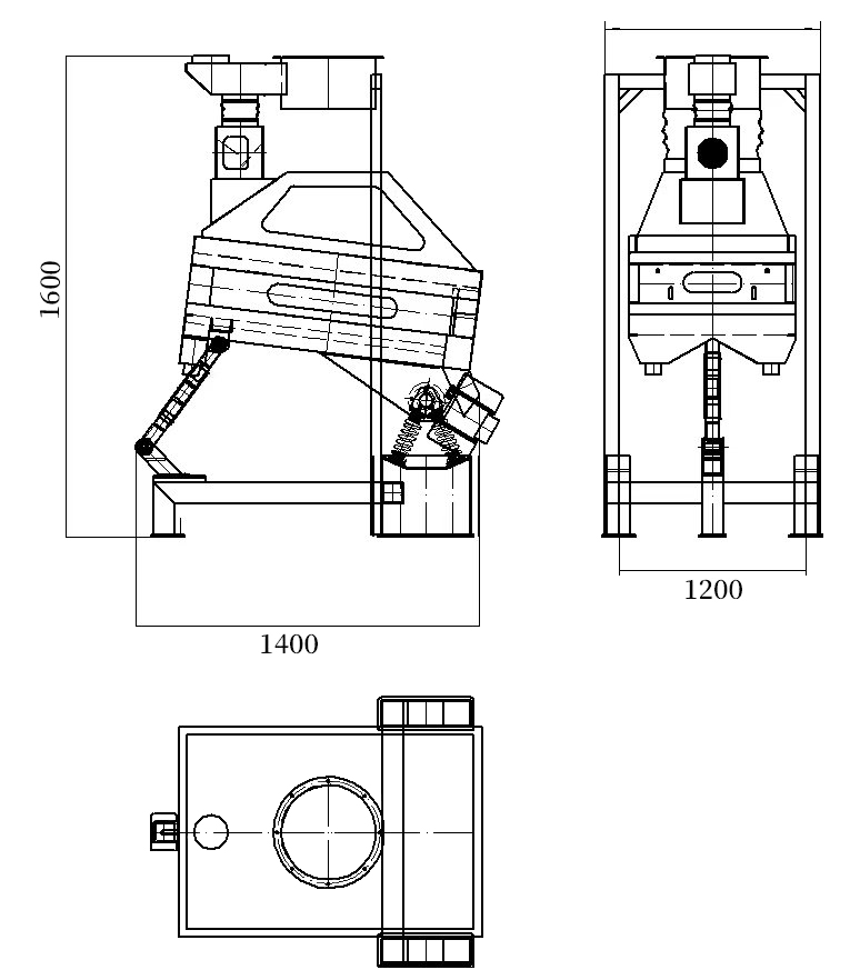 Схема оборудования TGZ-2